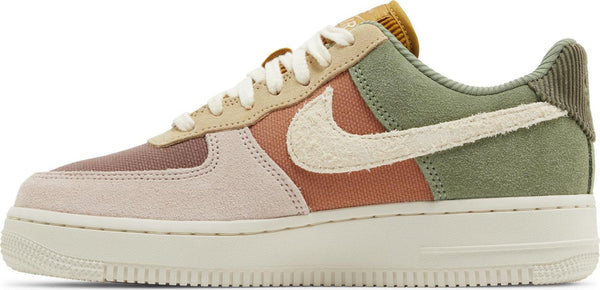 [FZ3782-386] Womens Nike AIR FORCE 1 LOW '07 LX 'OIL GREEN TERRA BLUSH'