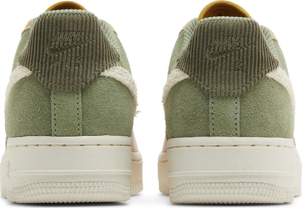 [FZ3782-386] Womens Nike AIR FORCE 1 LOW '07 LX 'OIL GREEN TERRA BLUSH'