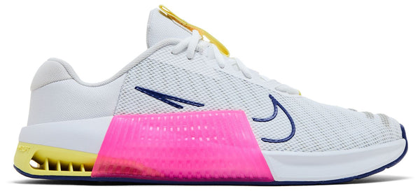 [DZ2617-102] MENS NIKE METCON 9 'WHITE FIERCE PINK'