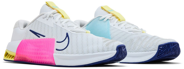 [DZ2617-102] MENS NIKE METCON 9 'WHITE FIERCE PINK'