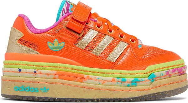 [ID8642] Womens Adidas FORUM TRIPLE PLATFORM LO