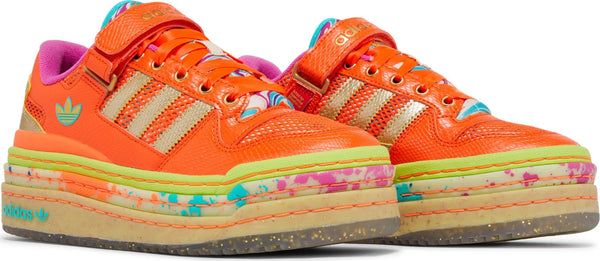 [ID8642] Womens Adidas FORUM TRIPLE PLATFORM LO