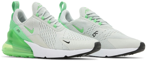 [AH8050-027] Mens Nike AIR MAX 270 'LIGHT SILVER GREEN SHOCK'