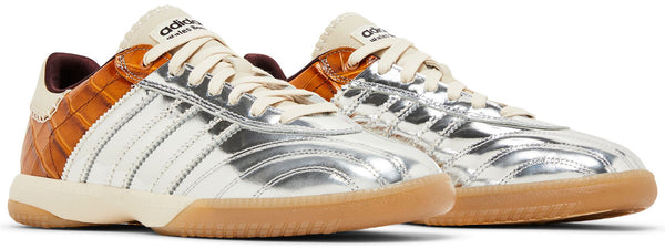 [IH5777] MENS ADIDAS WALES BONNER X SAMBA MILLENNIUM 'SILVER METALLIC EASY YELLOW'