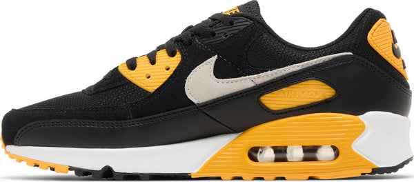 [FN6958-002] Mens Nike AIR MAX 90 'BLACK UNIVERSITY GOLD WHITE'