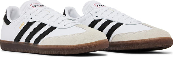 [IH6001] Mens Adidas SAMBA INDOOR 'CLOUD WHITE CORE BLACK VIVID RED'