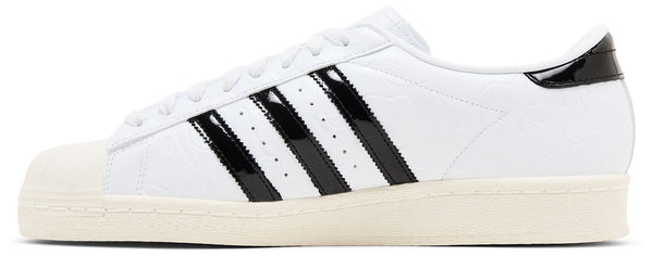 [JR2701] Mens Adidas X Bape Superstar Vintage 'Bape White Black'