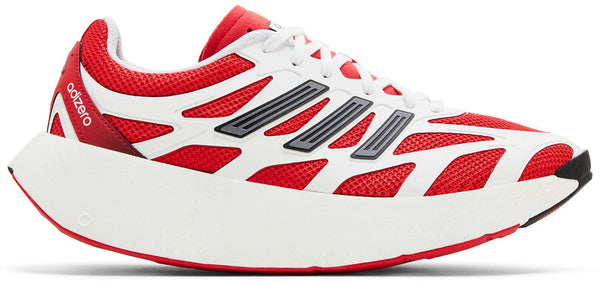 [JI0308] Mens Adidas ADIZERO ARUKU 'WHITE/ PURE RUBY'