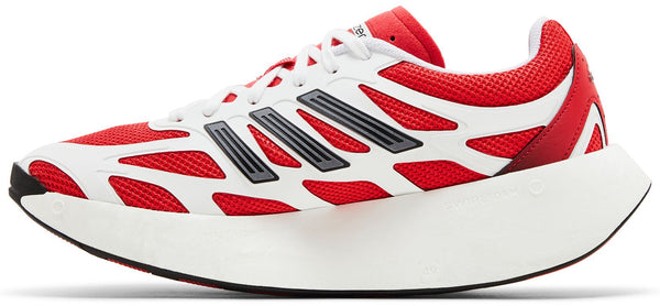 [JI0308] Mens Adidas ADIZERO ARUKU 'WHITE/ PURE RUBY'