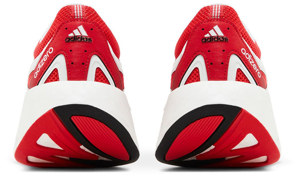 [JI0308] Mens Adidas ADIZERO ARUKU 'WHITE/ PURE RUBY'