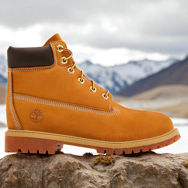 [TB112909713] GRADE SCHOOL TIMBERLAND PREMIUM 6-INCH WATERPROOF BOOT (GS)