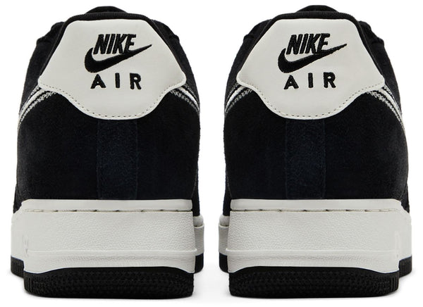 [HJ4465-001] MENS NIKE AIR FORCE 1 '07 LV8 'BLACK SAIL EMBROIDERED SWOOSH'