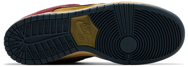 [HQ1625-600] MENS NIKE SB DUNK LOW 'DARK TEAM RED OLIVE FLAK'