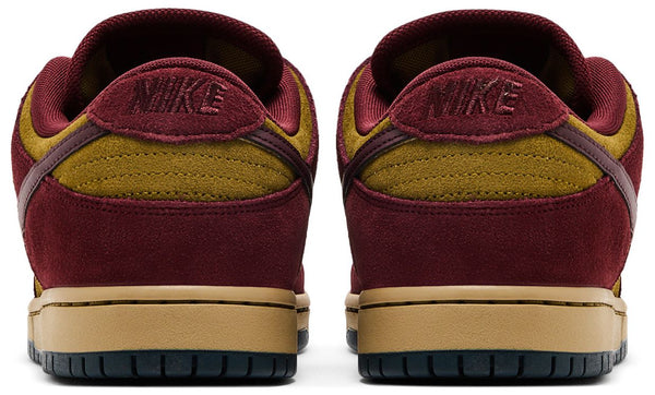[HQ1625-600] MENS NIKE SB DUNK LOW 'DARK TEAM RED OLIVE FLAK'