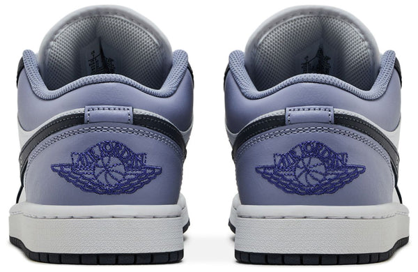[553558-145] MENS AIR JORDAN RETRO 1 LOW 'WHITE INDIGO HAZE'