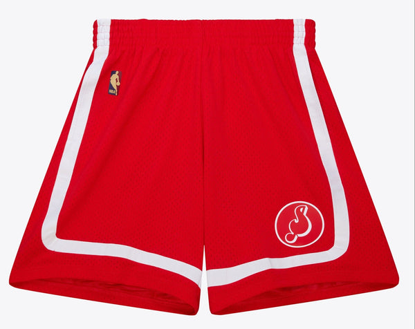 MENS MITCHELL & NESS NBA SWINGMAN SHORTS GRIZZLIES 2015