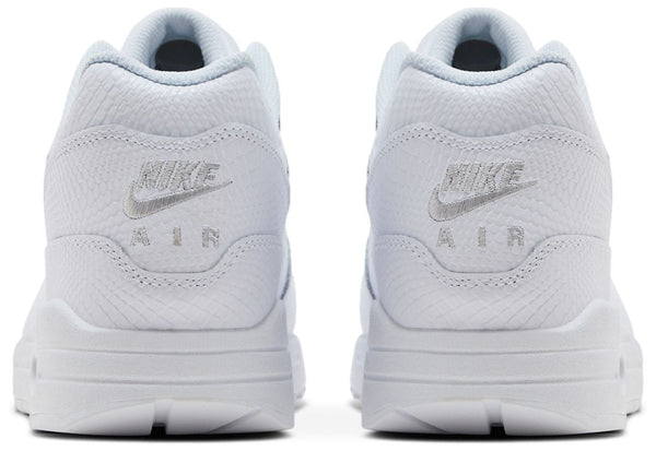 [HV1211-100] MENS NIKE AIR MAX 1 PREM 'WHITE SNAKESKIN'