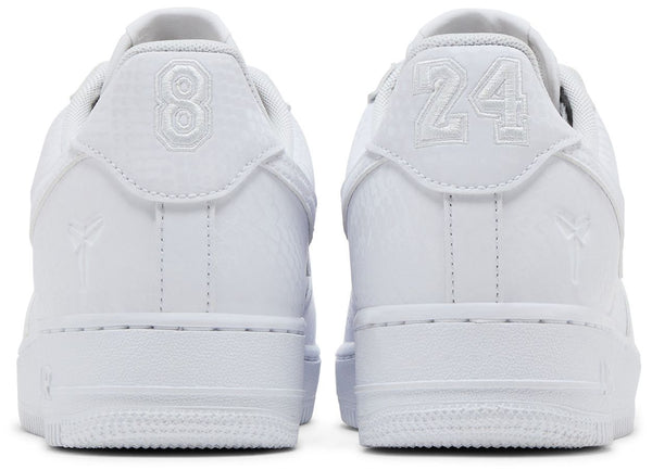 [IB0018-100] MENS NIKE AIR FORCE 1 LOW 'KOBE BRYANT FOREVER WHITE'