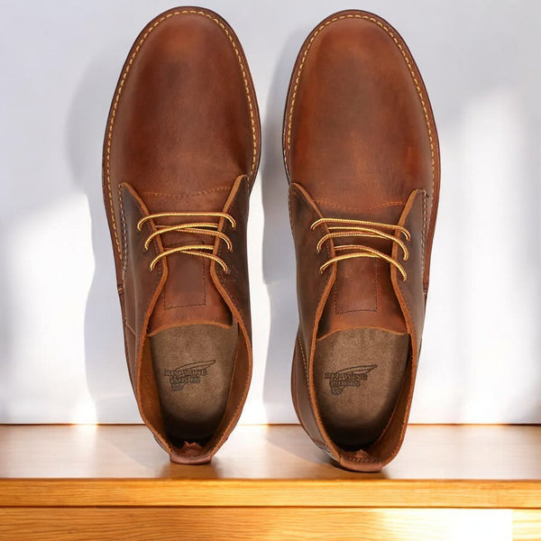 [3322] Mens RED WING WEEKENDER CHUKKA - COPPER