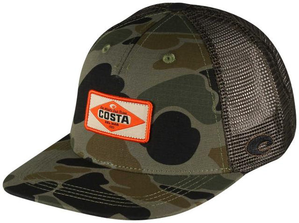 [FQS900256-70X] MENS COSTA ARMY CAMO TRUCKER