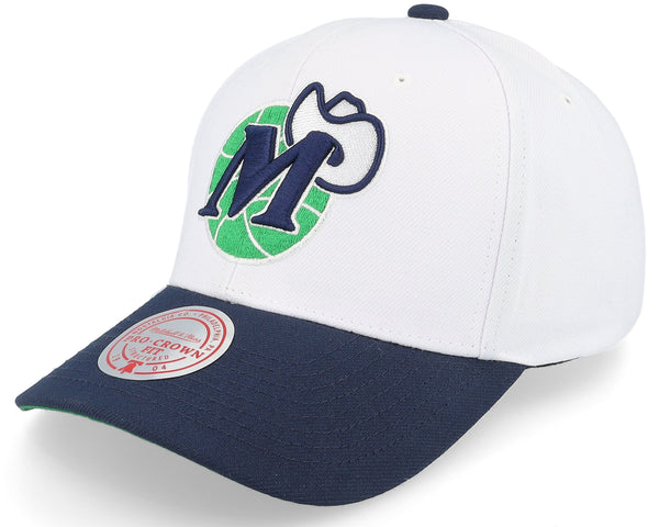 MENS MITCHELL & NESS NBA TEAM 2 TONE 2.0 PRO SNAPBACK HWC MAVERICKS