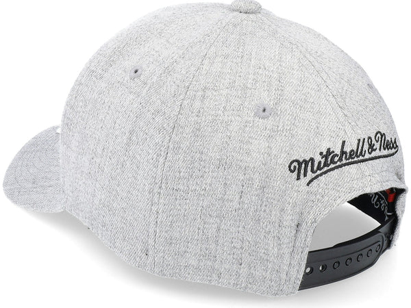 Mens MITCHELL & NESS NBA TEAM HEATHER 2.0 STRETCH SNAPBACK NETS