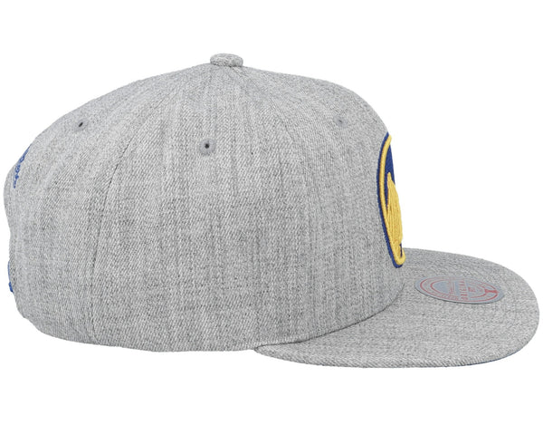 MENS MITCHELL & NESS NBA TEAM HEATHER 2.0 SNAPBACK WARRIORS