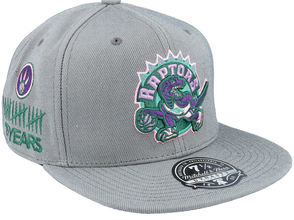 Mens MITCHELL & NESS NBA FROM DUSK FITTED HWC RAPTORS