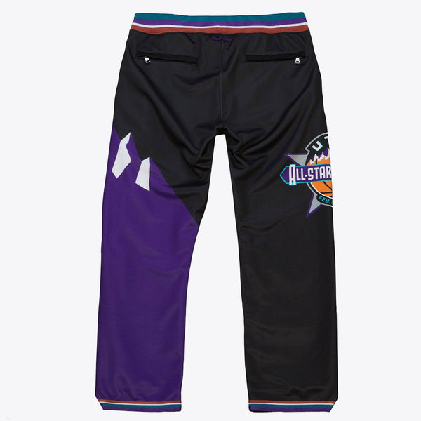 MENS MITCHELL & NESS JUST DON UTAH JAZZ WARM UP PANTS ALL-STAR 1993