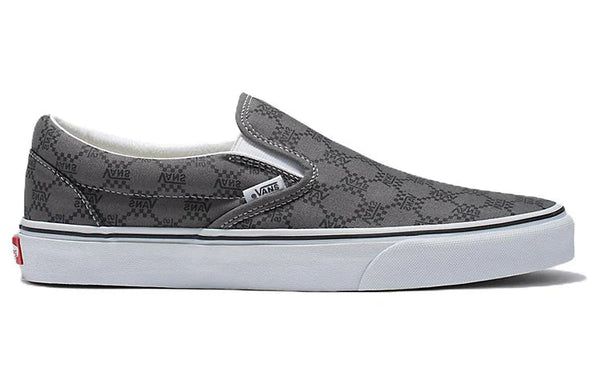 [VN0A7Q5DPWT] MENS VANS CLASSIC SLIP-ON - MONOGRAM PEWTER