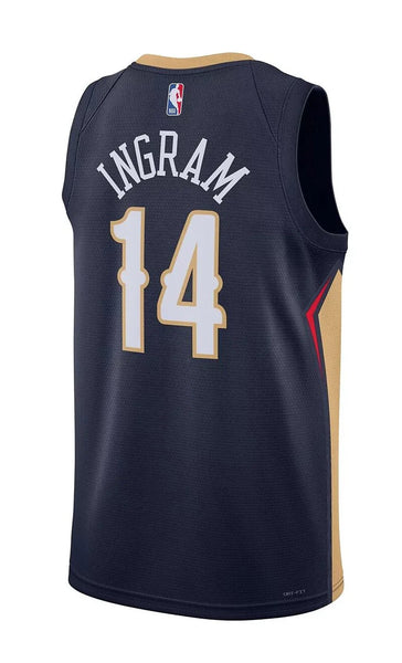 [9Z2B7BX2P00-PELBI] YOUTH NIKE NBA PELICAN '14 INGRAM' STATEMENT JERSEY