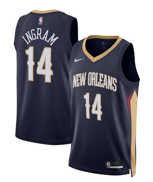 [9Z2B7BX2P00-PELBI] YOUTH NIKE NBA PELICAN '14 INGRAM' STATEMENT JERSEY