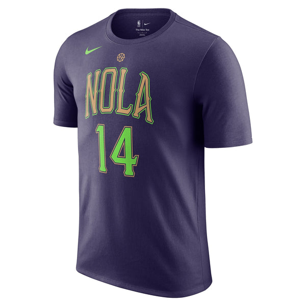[HJ2781-535] MENS NIKE NBA PELICANS 24/25 CITY 'INGRAM 'EDITION N&N T-SHIRT
