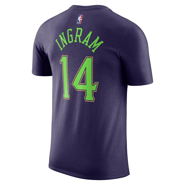 [HJ2781-535] MENS NIKE NBA PELICANS 24/25 CITY 'INGRAM 'EDITION N&N T-SHIRT