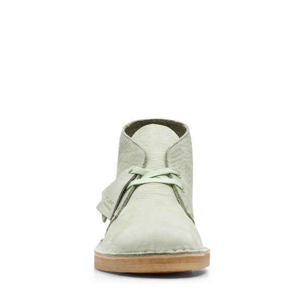 [26165743] MENS CLARKS DESERT BOOT - PALE GREEN