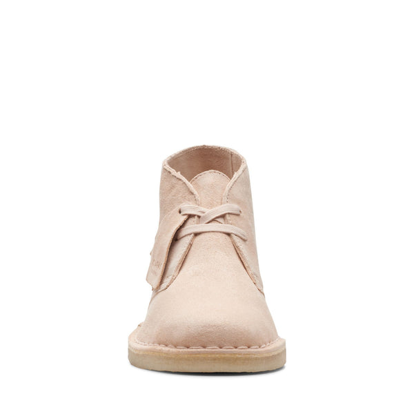 [26165814] Womens Clarks Originals Desert Boot 'Natural Suede' (W)