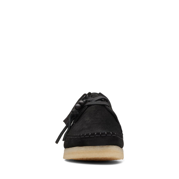 [26173255] WOMENS CLARKS WEAVER BLACK SUEDE