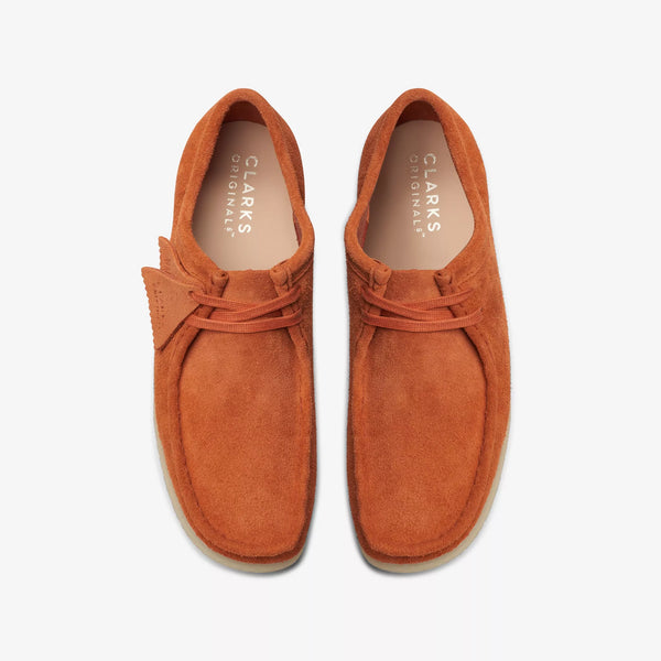 [26173637] Mens CLARKS WALLABEE - BURNT ORANGE