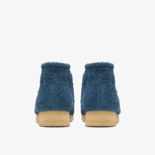 [26174050] Mens CLARKS WALLABEE BOOT - DEEP BLUE