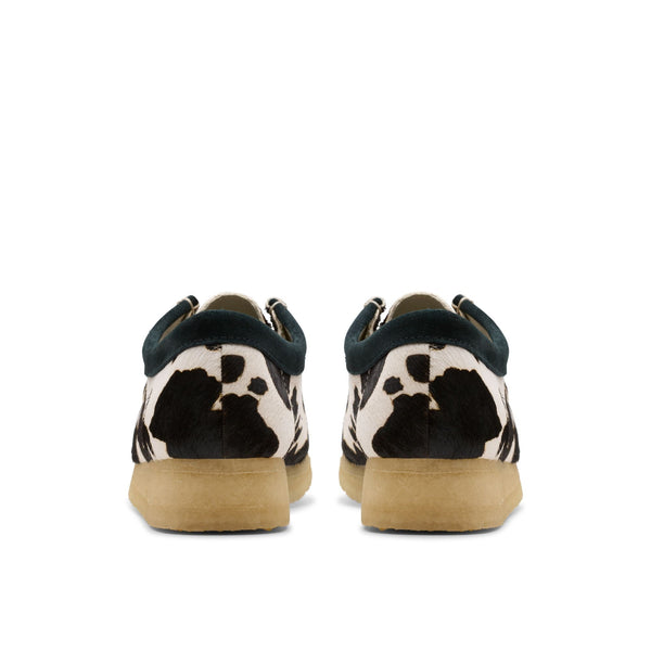[26175835] WOMENS CLARKS WALLABEE COW PRINT HAIRON