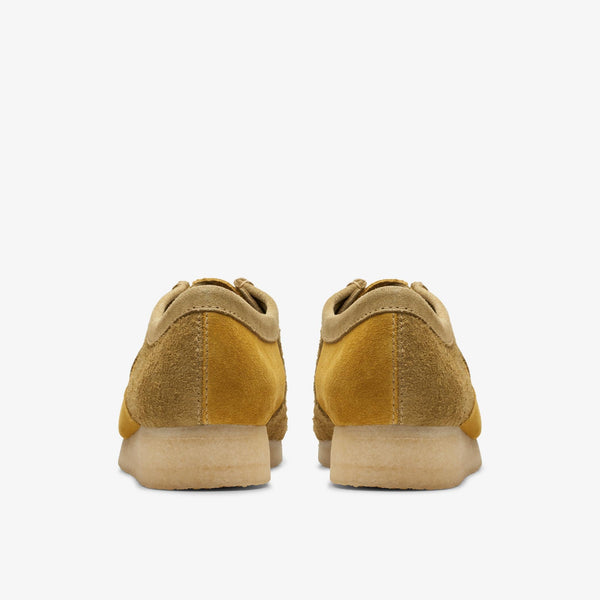 [26175842] Mens CLARKS WALLABEE - OLIVE COMBI