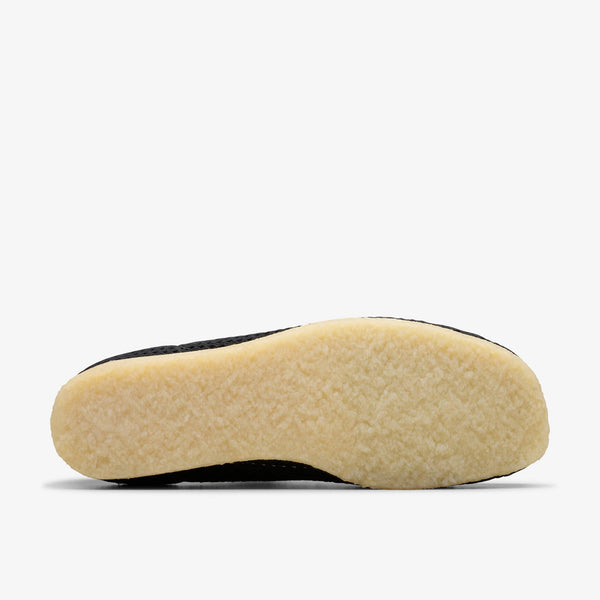 [26175848] Mens CLARKS WALLABEE - BLACK MESH