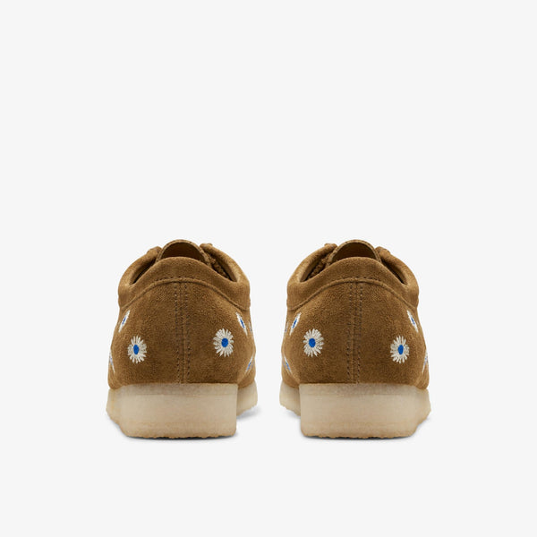 [26175852] Mens CLARKS WALLABEE - DARK OLIVE EMB