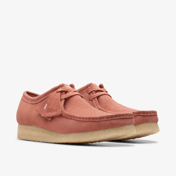 [26176547] Mens CLARKS WALLABEE - TERRACOTTA SDE