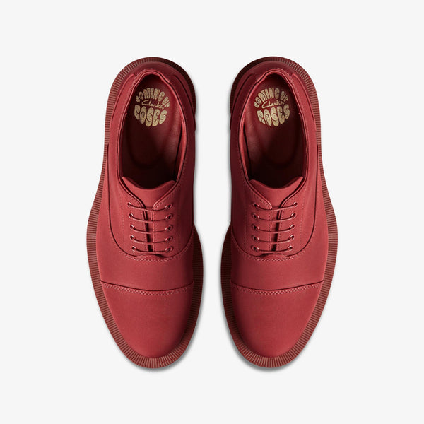 [26178357] MENS CLARKS OXFORD 2 'MARTINE ROSE OX BLOOD TEXTILE'