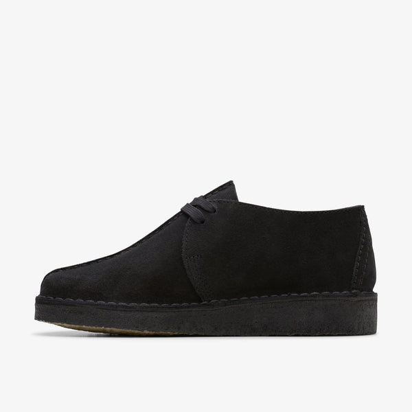 [26178476] MENS CLARKS DESERT TREK 'BLACK SUEDE'