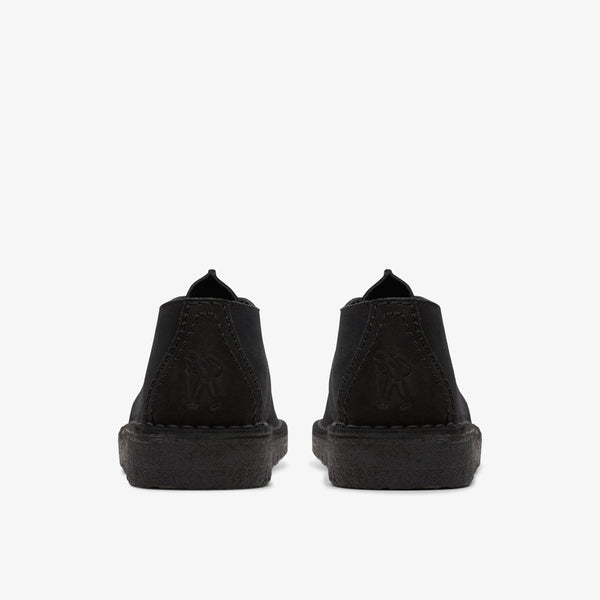[26178476] MENS CLARKS DESERT TREK 'BLACK SUEDE'