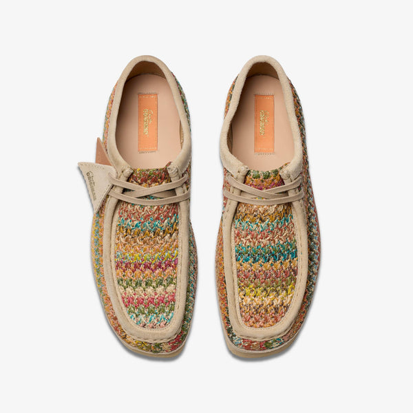 [26180640] MENS CLARKS WALLABEE RAFFIA