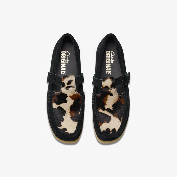 [26180686] WOMENS CLARKS WALLABEE T BAR