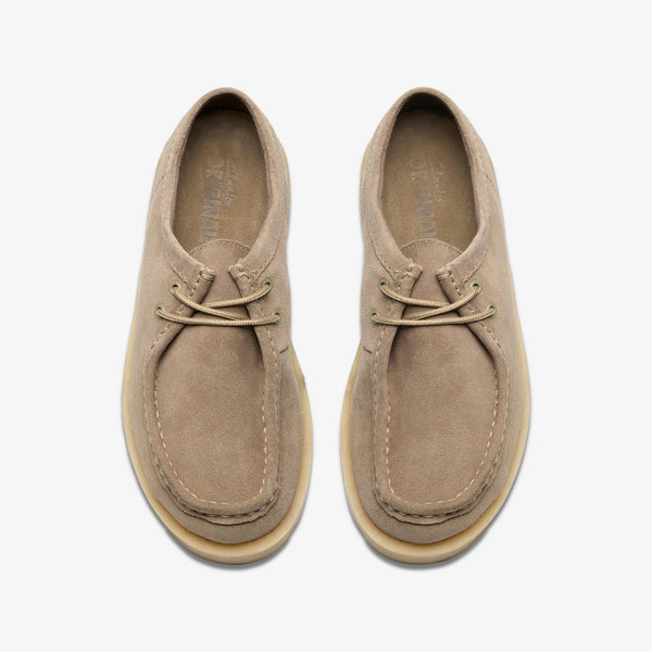 [26182841] MENS CLARKS MEARE WALLA 'SMOKE GREY SUEDE'